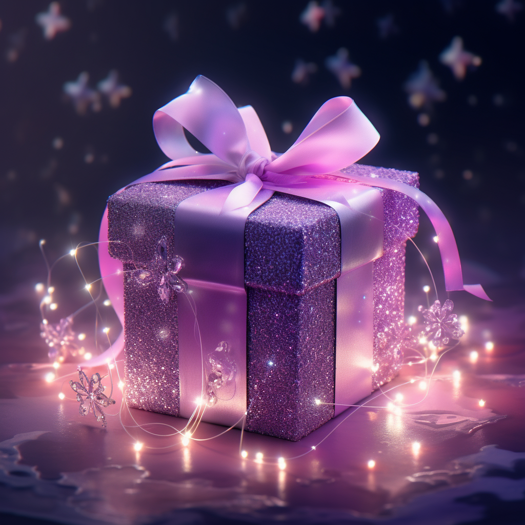 Woman with Beauty in a Box